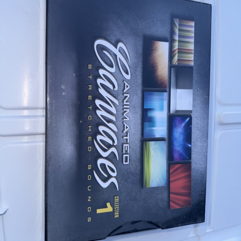 Digital Juice Animated Canvases Collection 1 Stretched Bounds BRAND NEW