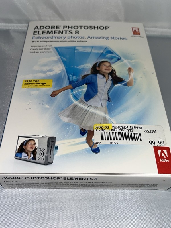 Adob Photo Elements 8 Software Disc Windows gallery