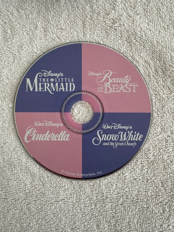 Disney's The Little Mermaid - Beauty and the Beast - Cinderella - Snow White PC