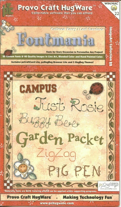 Provo Craft FONTMANIA ImageArt Collection 22 by Colleen Parry | Lori Gardner
