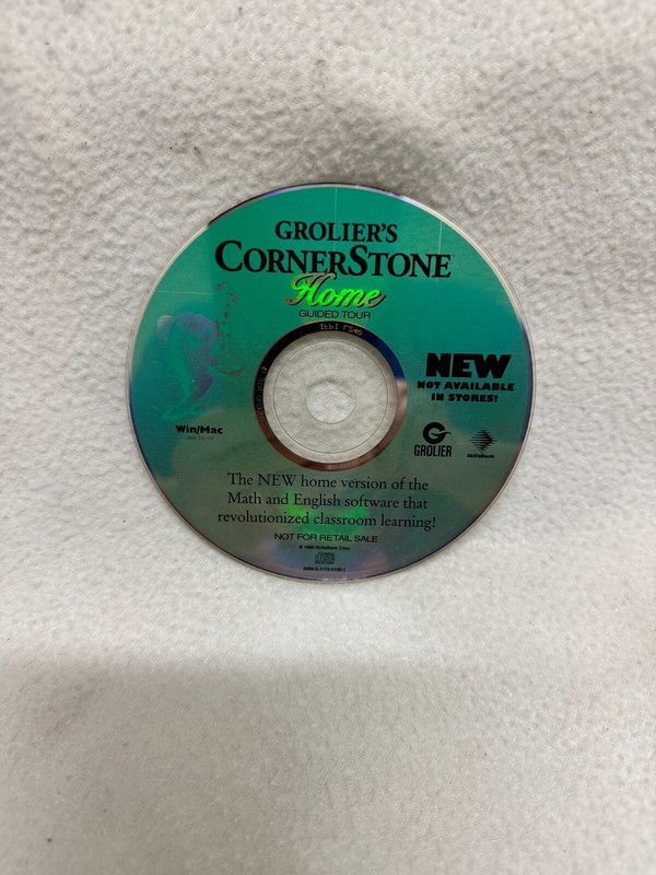Grolier's Cornerstone Home Guided Tour - CD ONLY!!!