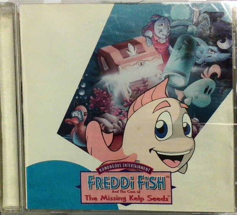 Freddi Fish & The Case Of The Missing Kelp Seeds PC CD-ROM Windows/Mac Very Good