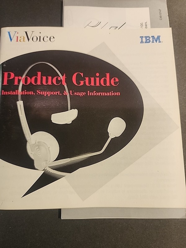 IBM ViaVoice Gold Continuous Speech Recognition Version 4.3 VoiceType CD *Untest gallery