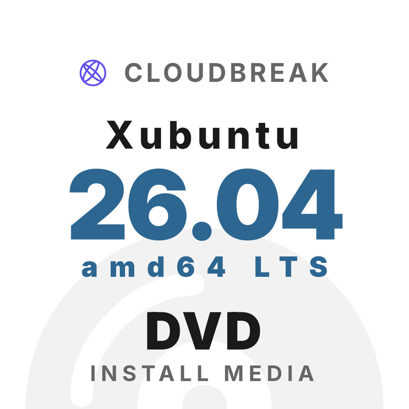Xubuntu 26.04 amd64 LTS Bootable/Live Install DVD NEW