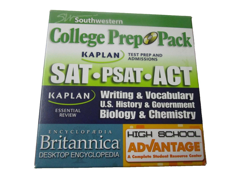 SouthWestern Advantage College Prep Pack KAPLAN ACT SAT TEST PSAT Guides Sealed