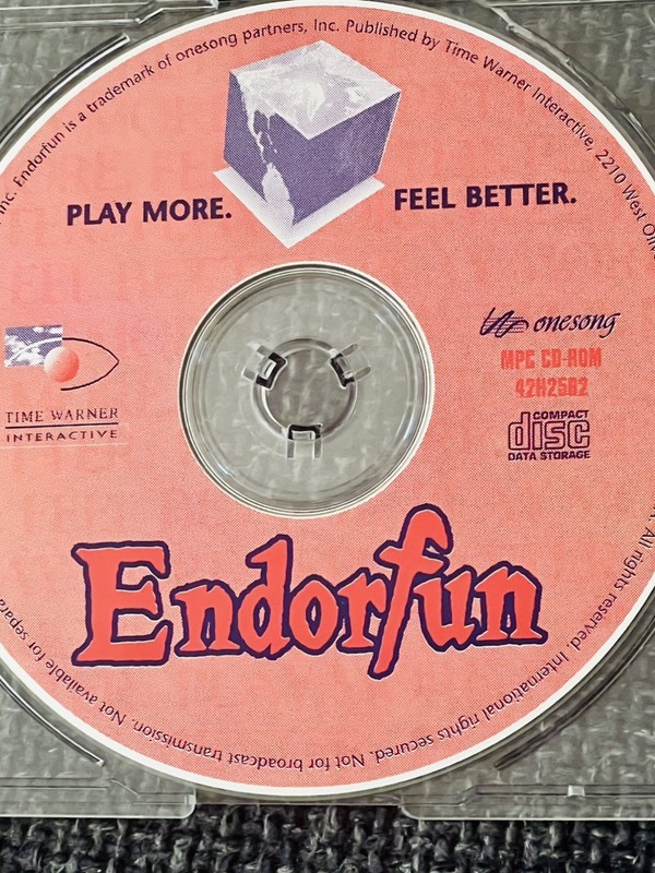 Endorfun (1996) PC CD-ROM – Time Warner Interactive / Onesoft – Windows 95/98 gallery