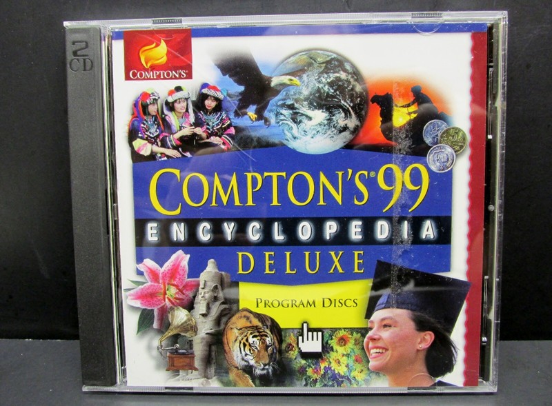 Compton’s 1999 Encyclopedia Deluxe, Win. 95 / 98, Learning Co. 1998, Never Used
