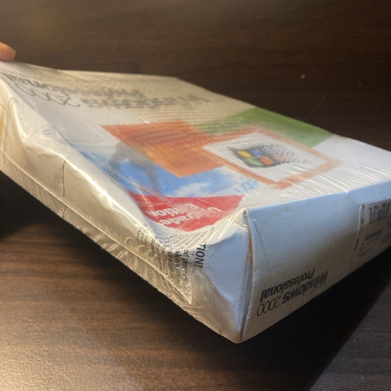 (NEW) Microsoft Windows 2000 Professional Retail Box Sealed (Upgrade Version) gallery