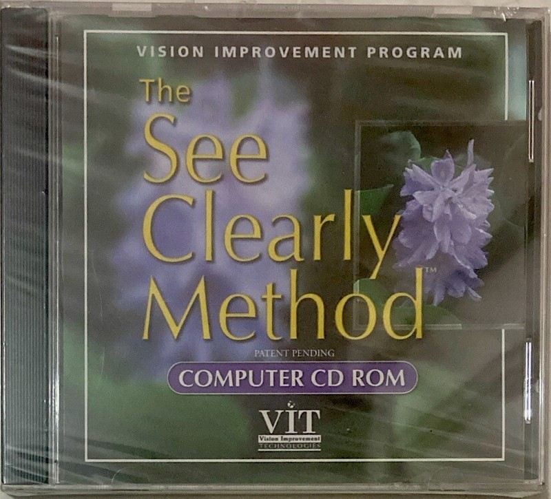 The See Clearly Method — Vision Improvement Tech Program Computer (CD ROM, 2002)