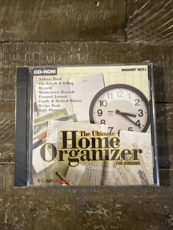 The Ultimate Home Organizer PC Software