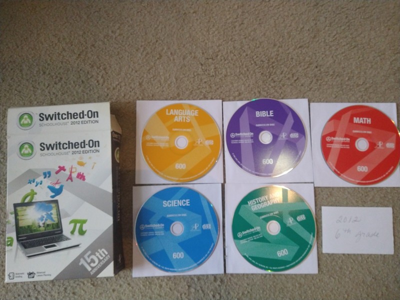 Switched on Schoolhouse 6th grade curriculum