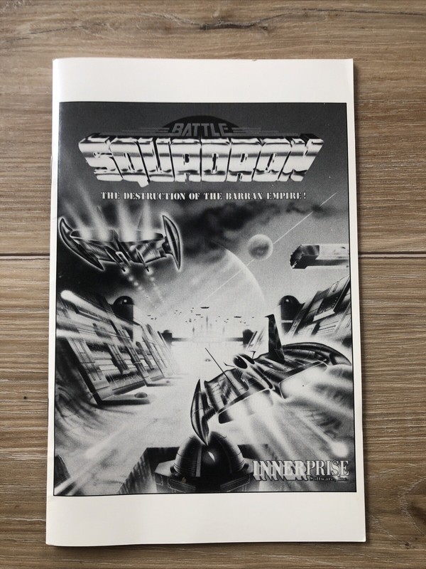 Battle Squadron The Destruction of the Barrax MANUAL ONLY