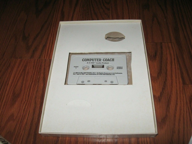 Computer Coach Commodore 64 C64 Program with box and insert - Tested gallery
