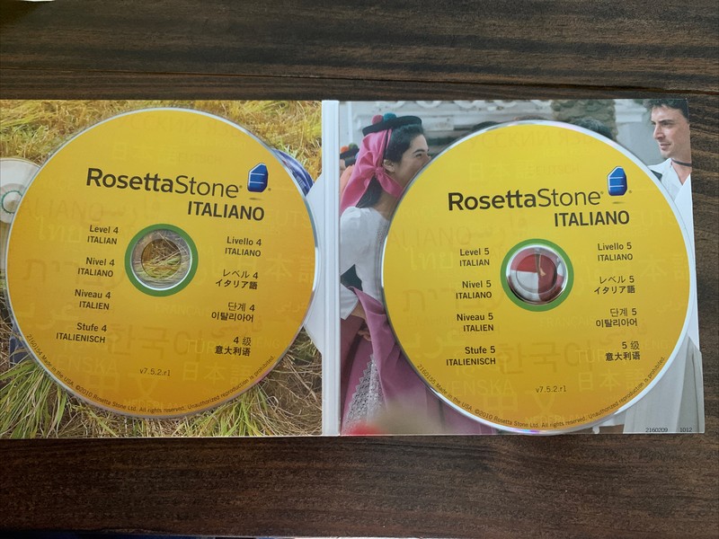 Rosetta Stone Italian version 4 levels 1-5 gallery