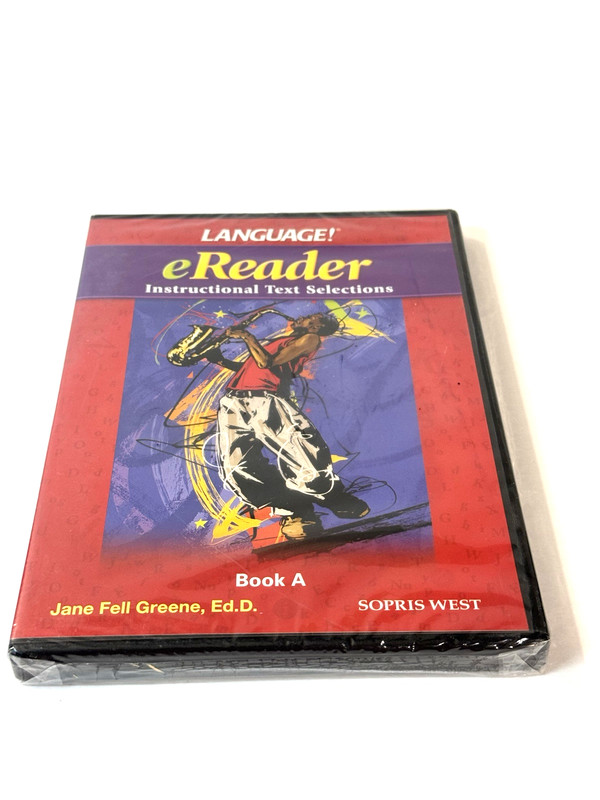 Language eReader Instructional Text Selections Sopris West CD-ROM Vocabulary NEW gallery