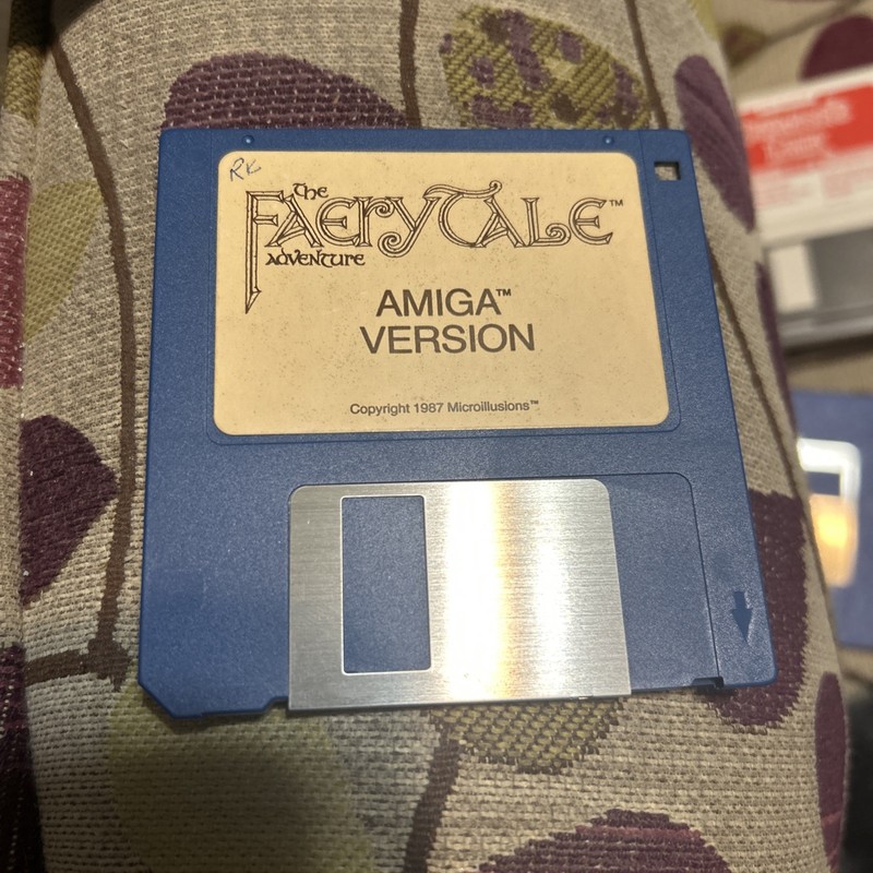 The Faery Tale Adventure (Commodore Amiga, 1987) MicroIllusions Vintage Game