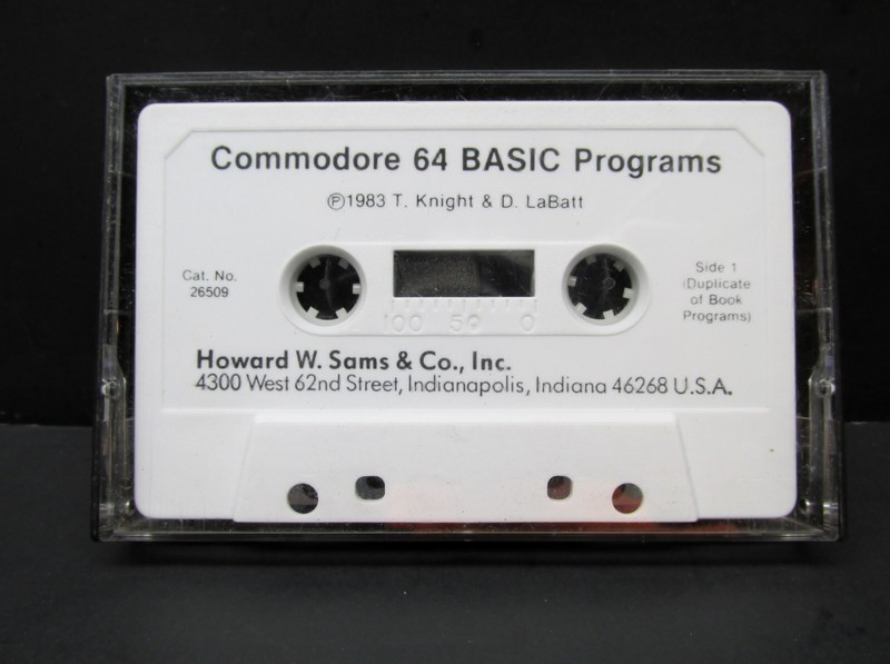 Commodore 64 Basic Programs, by T. Knight & D, LaBatt, Cassette, 1983, NEW