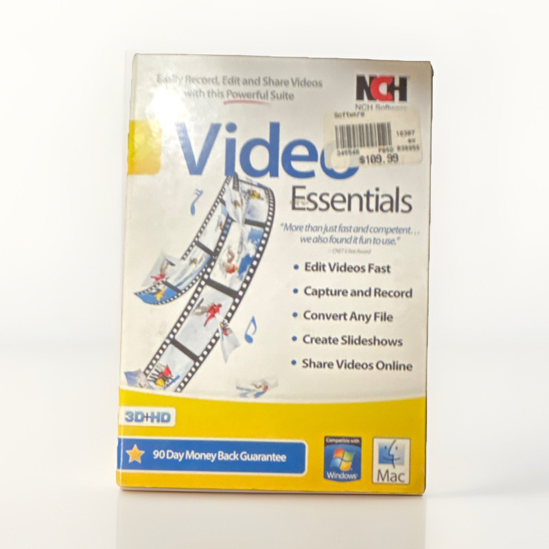 NCH Video Essentials Video Editing Software Suite for Windows & Mac