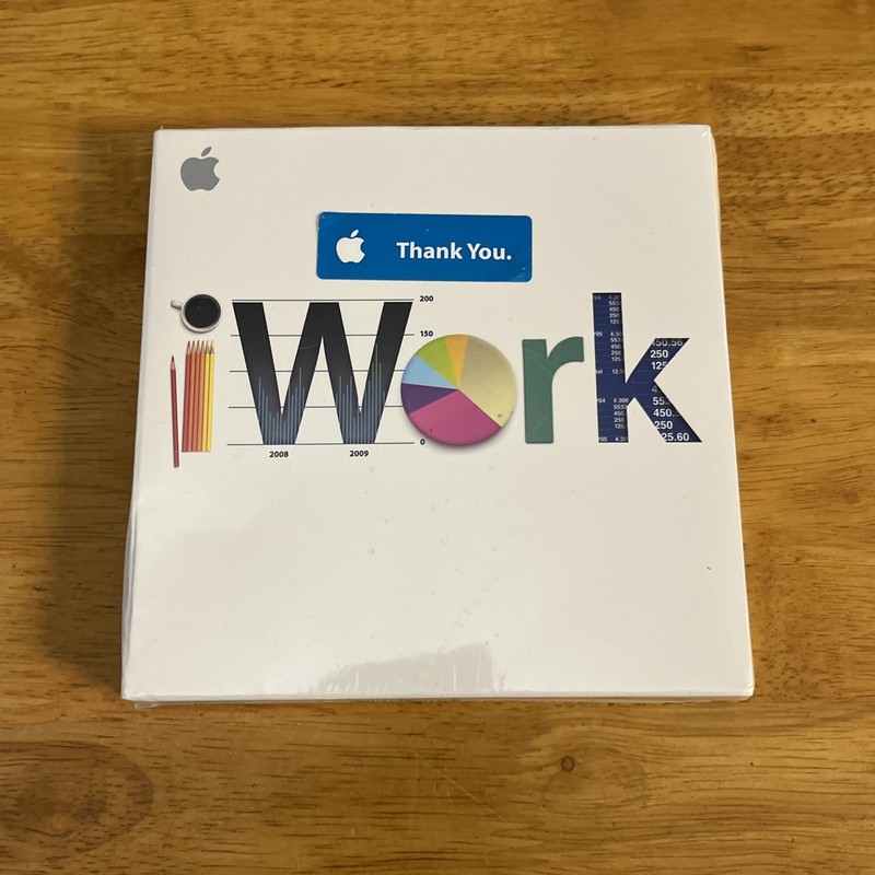 Apple iWork ’09 (Retail) – Full Version for Mac MB942Z/A – Sealed