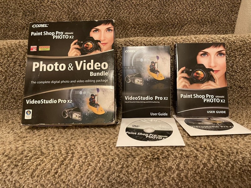 Corel Photo & Video Pro Bundle (PaintShop Photo x2 + VideoStudio Pro x2)