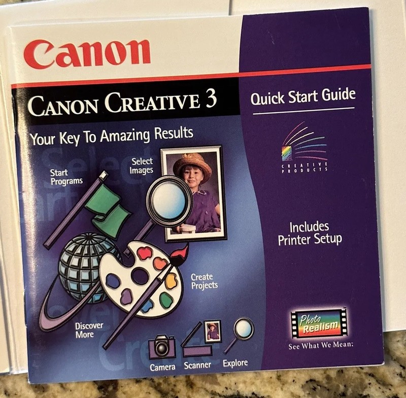 Canon Creative 3 for Windows 95 gallery