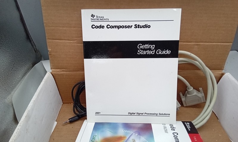 TEXAS INSTRUMEN TMS320C6711 Code Composer Studio V2 + CD ROM + POWER SUPPLY gallery