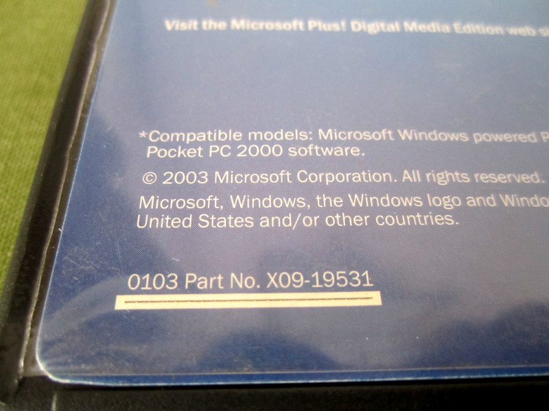 2003 Microsoft Plus Digital Media Edition Windows XP w/ Product Key gallery