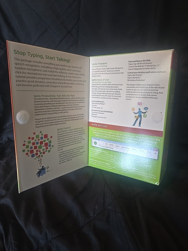 Dragon Naturally Speaking Home Edition Speech Recognition Version 12 - BRAND NEW gallery
