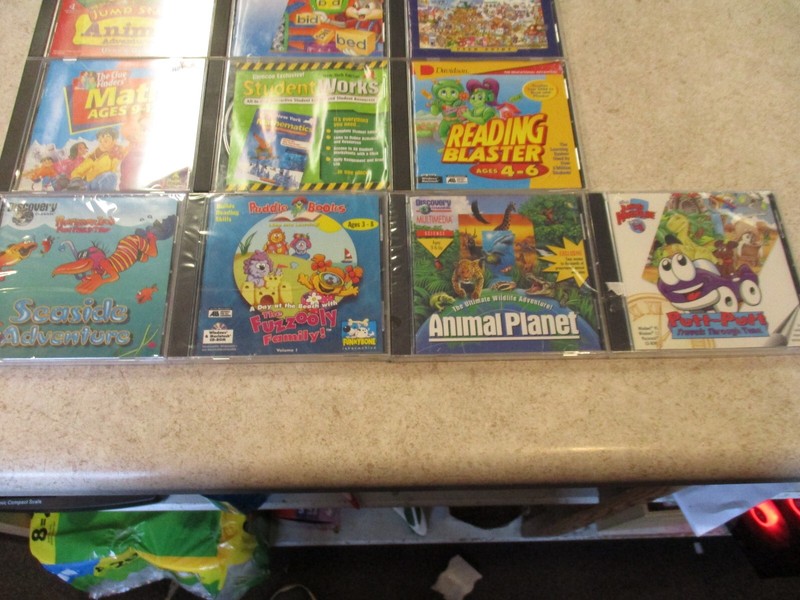 EARLY LEARNING PC GAMES FOR KIDS FROM AGES 3-12 LOT OF 13 GAMES gallery