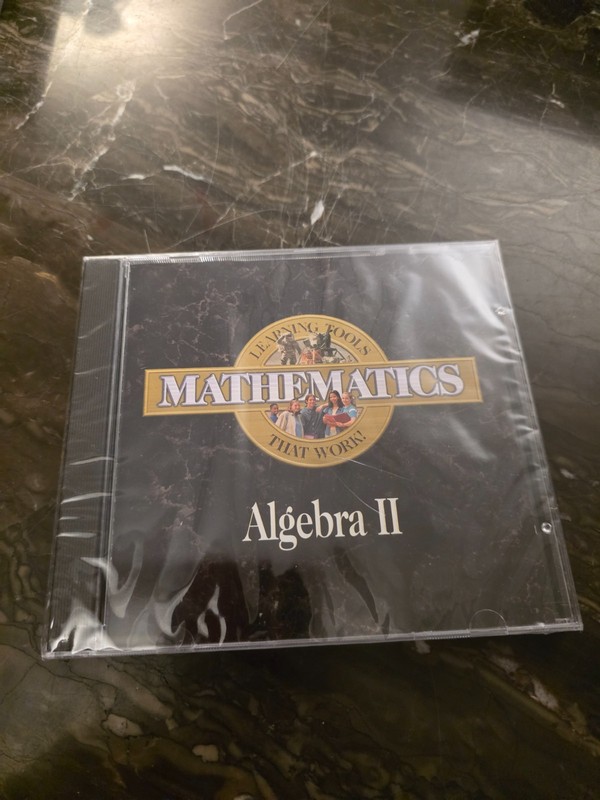 Pro1 Sofsource MATHEMATICS ALGEBRA II CD-ROM NEW Sealed LEARNING TOOLS THAT WORK