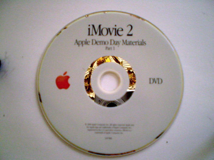 Apple Demo Days – iMovie2 Demo Day CD