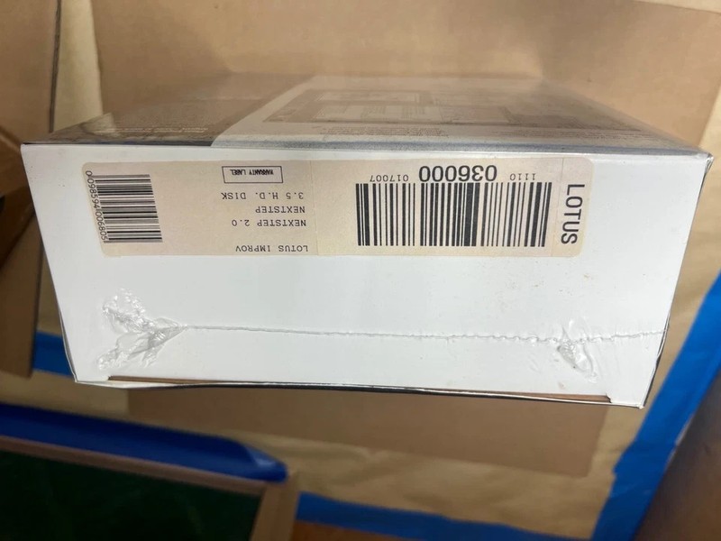 Lotus Improv for NeXT Computer - Sealed unopened gallery