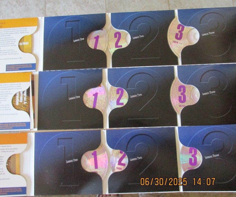 6 Video Professor CD's 2002 gallery