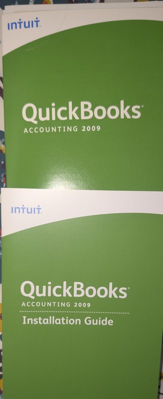 Intuit QuickBooks Pro 2009 Accounting Software Windows