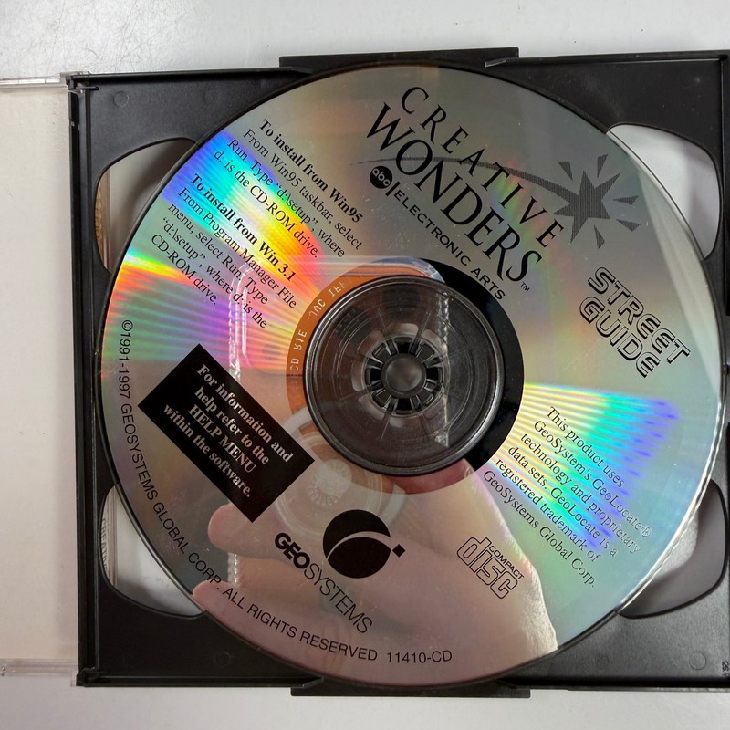 ABC World Reference 3D ATLAS 98 Software Windows Macintosh 2 CD-ROM Set gallery