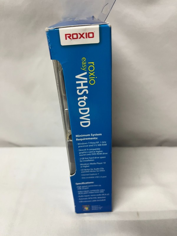 Roxio Easy VHS to DVD for Windows Create DVD Movies from VHS & Audio Tapes To CD gallery