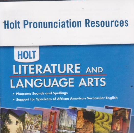 Holt Literature & Language Arts: Pronunciation Resources 5th Course PC MAC CD