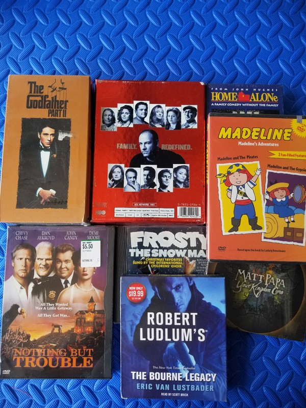 Mix Lot of DVD, VHS, PC, Cassette and more! - Fallout, Wrong Turn, Halloween gallery