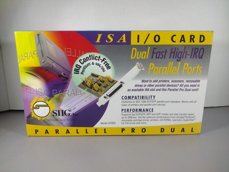 ISAI/O CARD DOS Windows 95/98 Factory Sealed Brand New Vintage