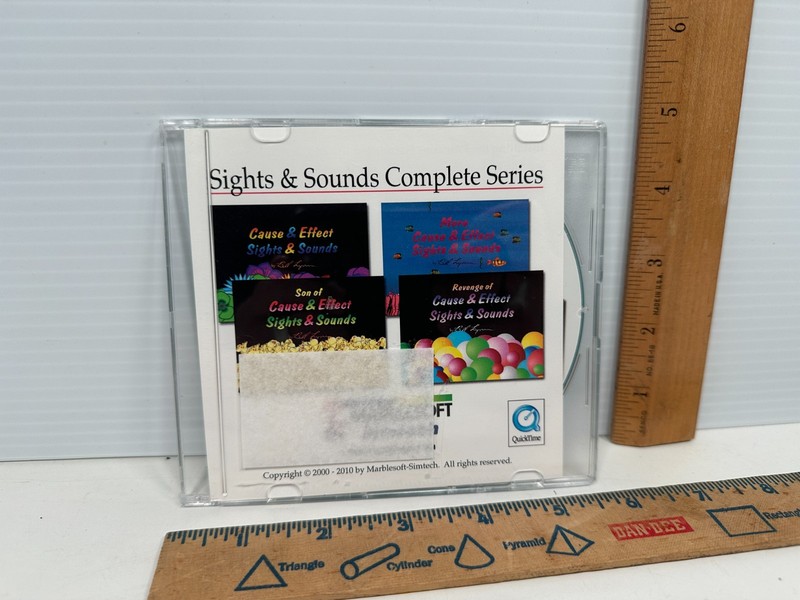Sights & Sounds Complete Series Program Marblesoft Simtech for Special Children