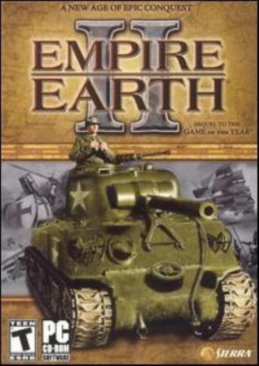 Empire Earth II 2 + Manual PC CD conquer world tribes history war strategy game
