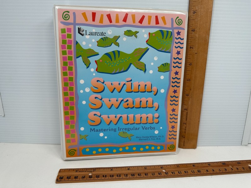 Swim, Swam, Swum: Mastering Irregular Verbs Spiral Bound Mary Sweig Wilson