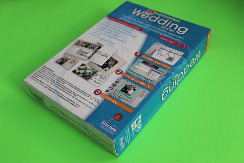 My Memories WEDDING STUDIO Stationary Design Software MAC+Windows XP/Vista/7 NEW gallery