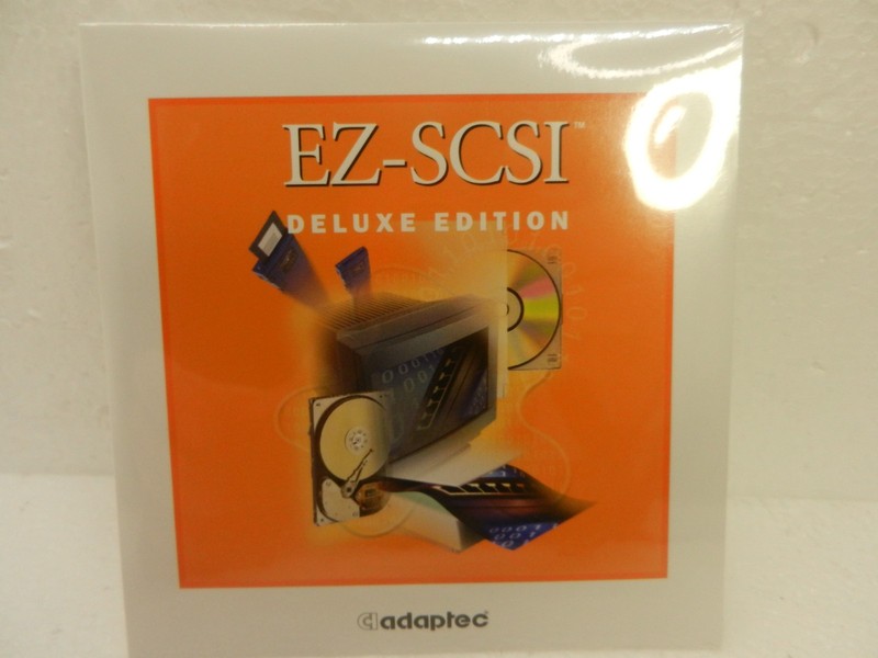 ADAPTEC EZ-SCSI Deluxe Edition Version 5.01 PC-CD Rom SEALED Disc gallery
