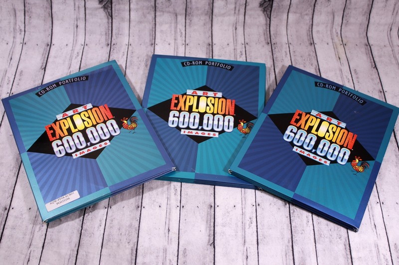 Windows ART Explosion 600,000 Images w/Book & 29 Complete CDs Windows Clip Art gallery