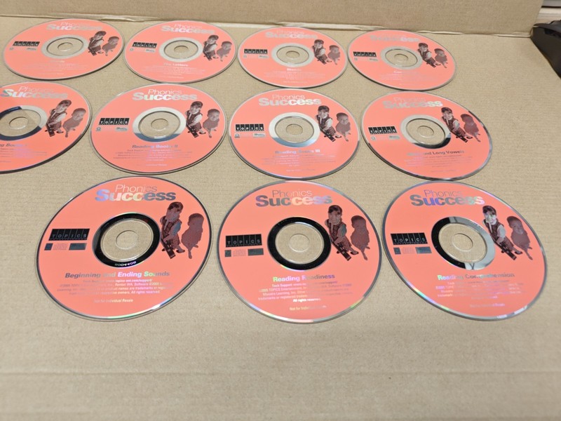 Lots Of 11 Phonics Success Discs, Reading, Words, The Letter... (4-2-2) gallery