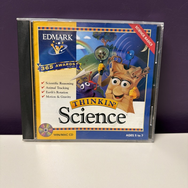 Edmark – Thinkin Science – PC / Mac Vintage Software
