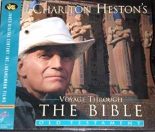 Charlton Heston’s Voyage Through The Bible Old Testament PC MAC CD Christian