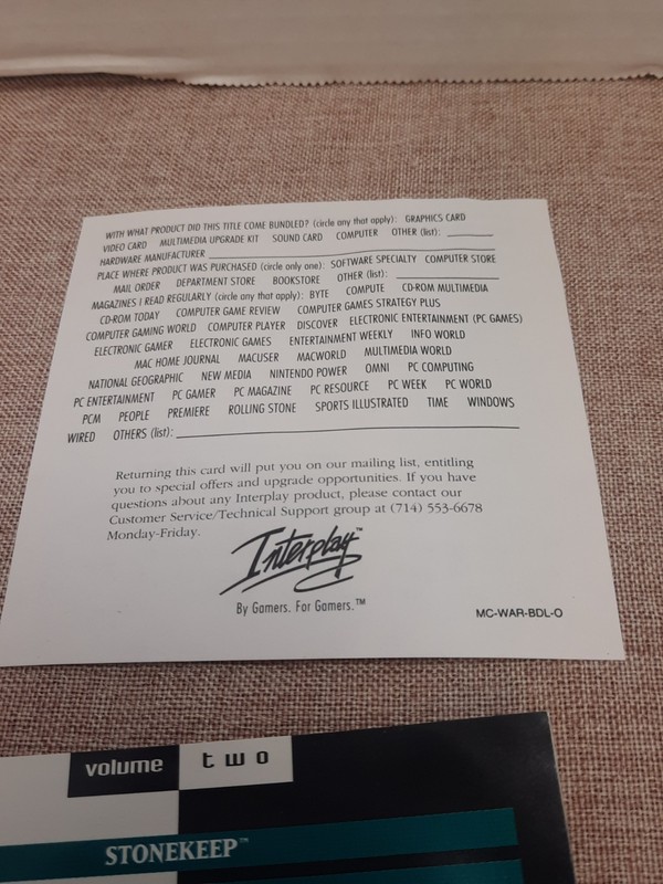 Interplay CD Sampler Vol. 2 (CD-ROM) Disc And Paperwork Only gallery