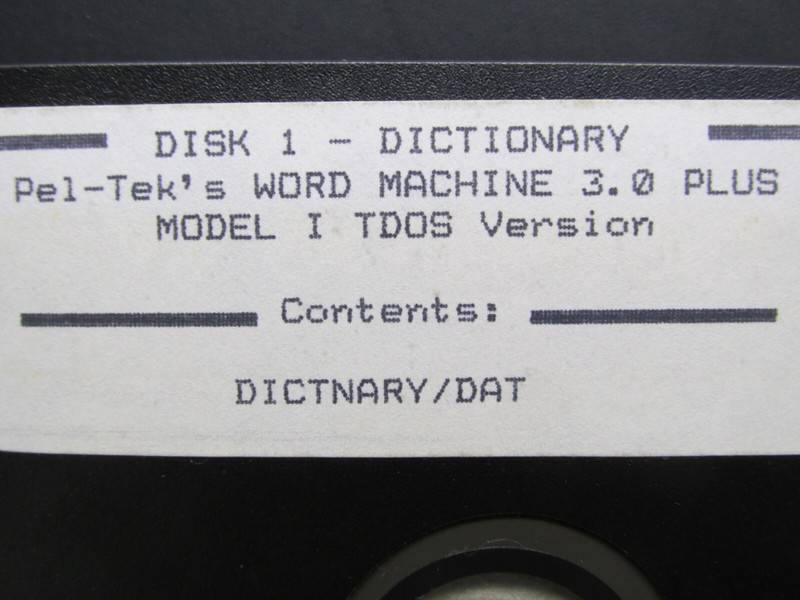 Pel-Tek's Word Machine 3.0 Plus, Utility Disk & Dictionary, 5.25 Floppy Disk gallery